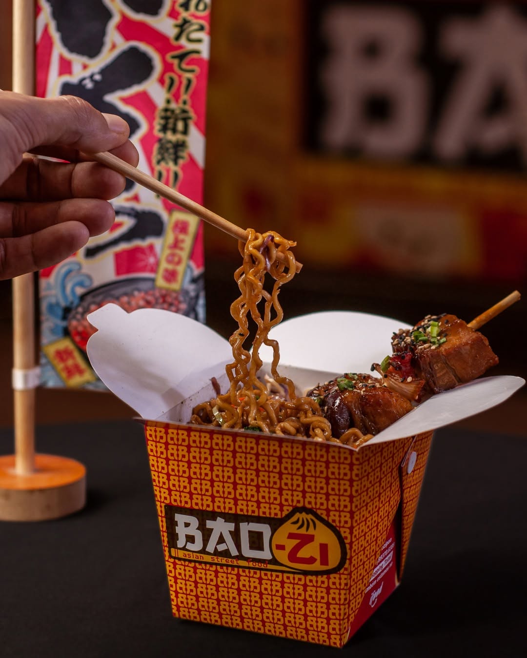 Box BAOzi de yakisoba