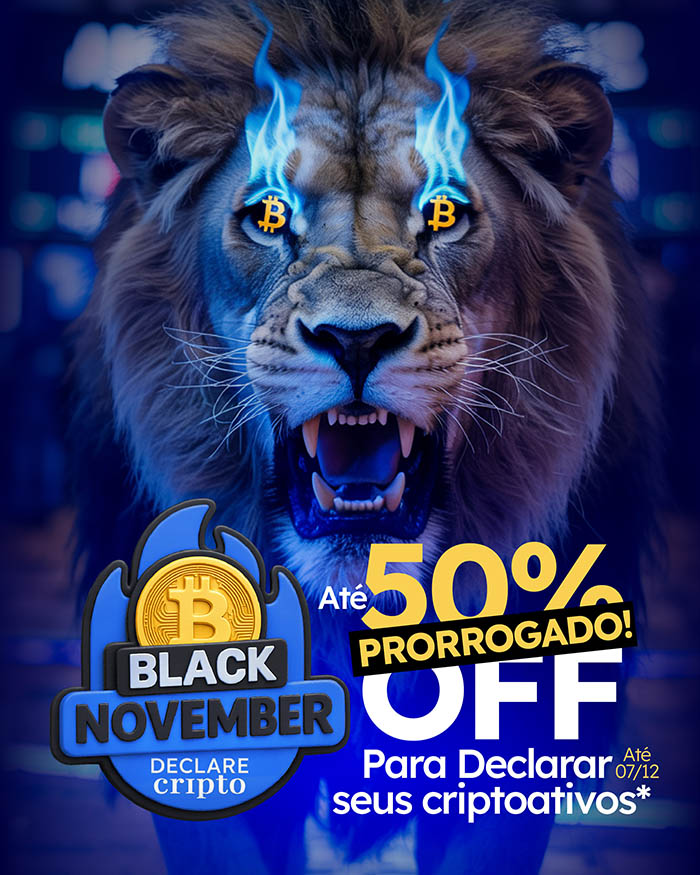 Campanha Black November prorrogado Declare Cripto